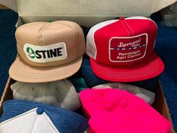 Assortment of vintage hats