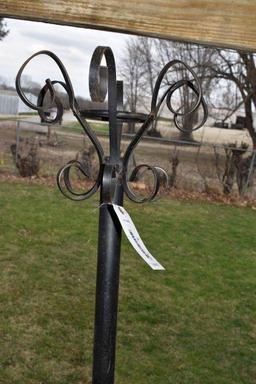 Coat rack and pump