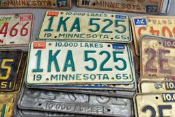 Assortment of License plates