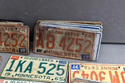 Assortment of License plates