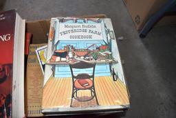 Assortment of cookbooks