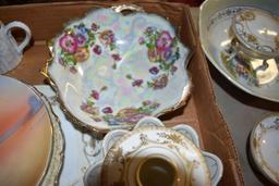 Assortment of porcelain dishes