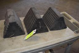 3 Rubber Wheels Blocks
