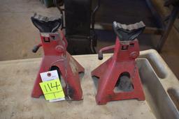 Set Of 3 Ton Jack Stands