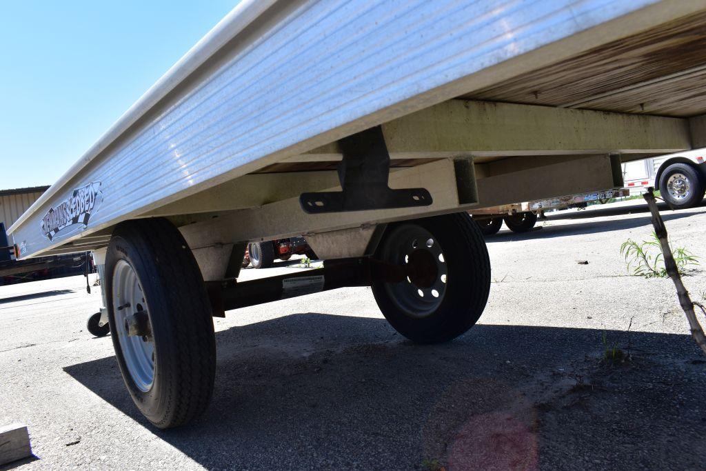 2014 Newmans Industries One place, Sled Bed Snowmobile Trailer, 2200 lb axle,