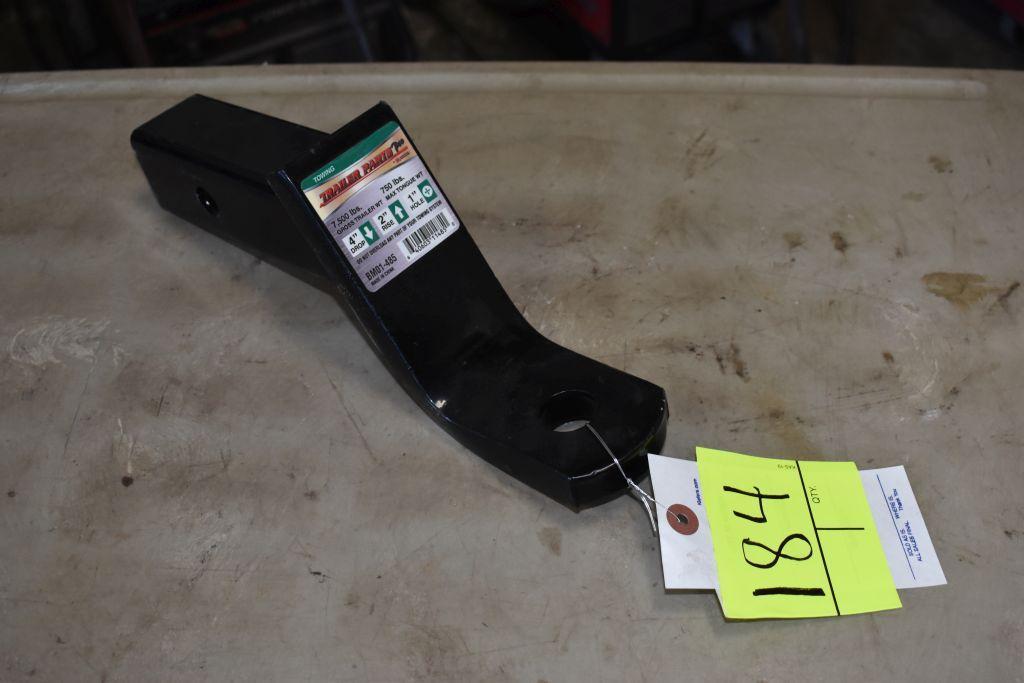 2 in, 7500 lb 4 inch drop Receiver, New