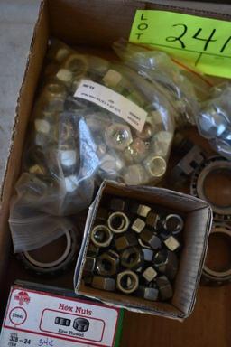 Hex Nuts, Bearings, Cone Nuts, Wheel Lock Nuts
