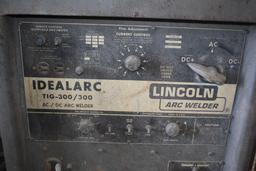 Lincoln Ideal Arc Tig/300/300, Stick Tig Welder Combo, With Tig welder, working order