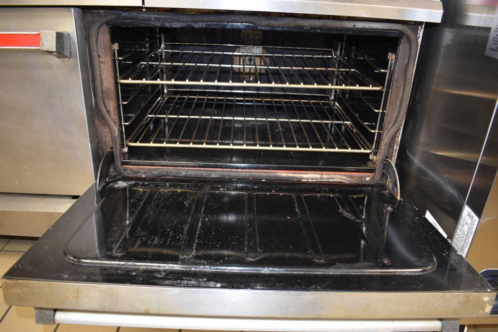 Vulcan Snorkel Gas Stove/Oven, 10 Burner, 2 Oven, 31" wide x 60" long x 60" high
