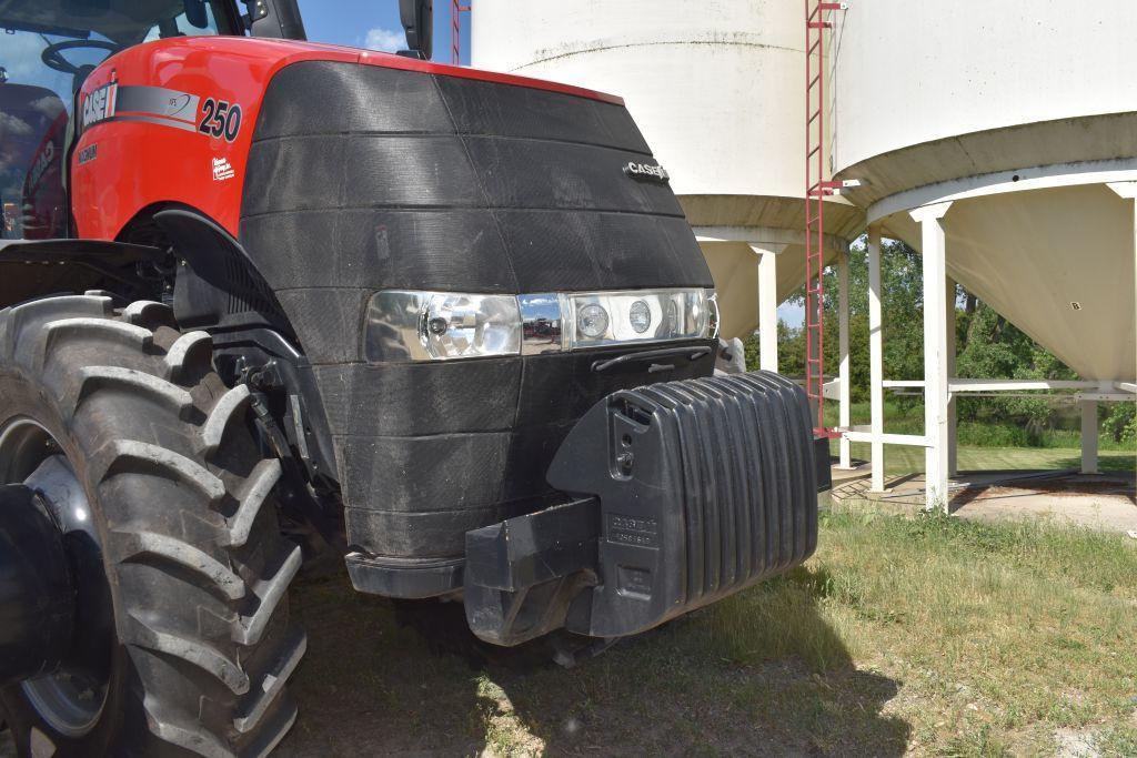 2015 Case IH 250 Magnum MFWD, 566 Actual Hours, 480/80R50 Rear Duals 90%, 420/85R34 Front Duals