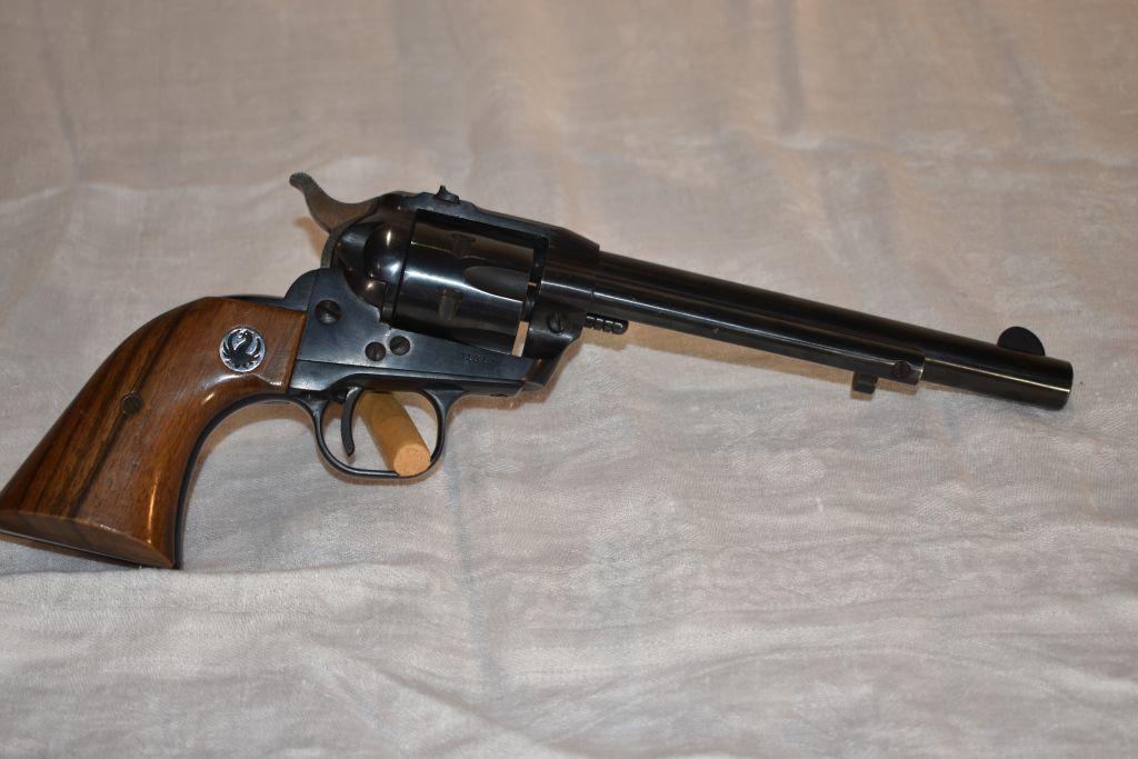 Ruger Single 6 Revolver, .22 Win Mag, 8 Shot, SN:313124, Pitting At End Of Barrel