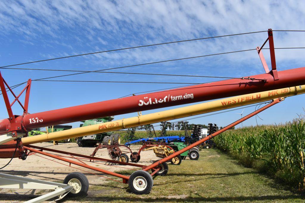 Buhler Farm King 1370 Auger, Power Swing Hopper, 540PTO