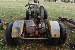 Chassis with Wisconsin Gas Engine, non-running, no title, no registration...