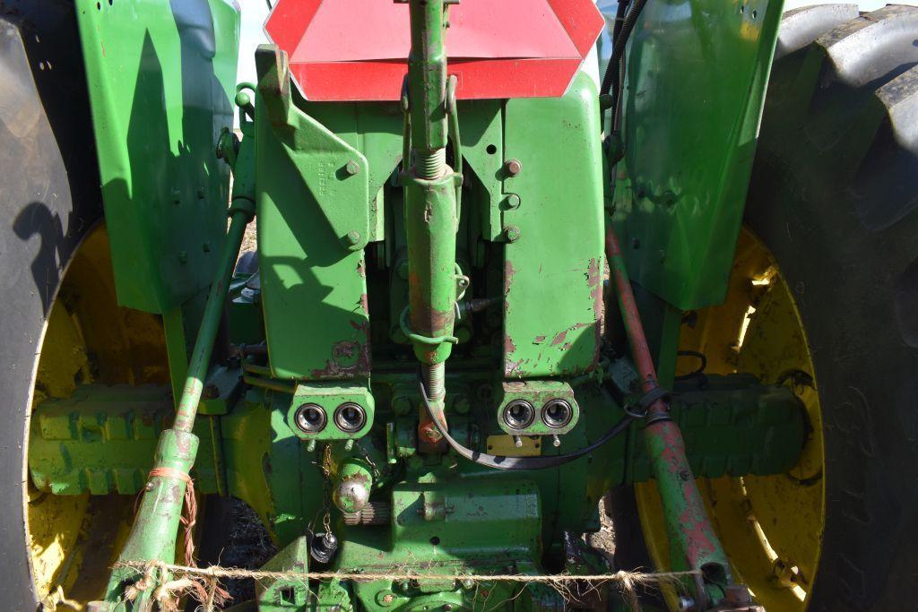 John Deere 4020 Diesel 2WD Tractor, 1178 Hours Showing, 18.4x34 Tires at 95%, Power Shift, Open