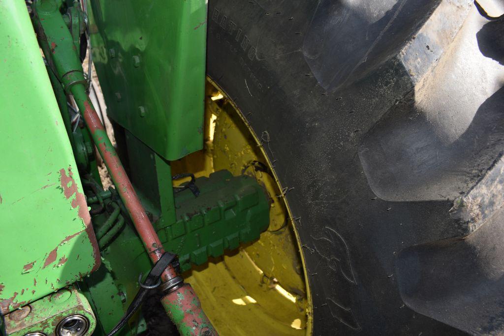 John Deere 4020 Diesel 2WD Tractor, 1178 Hours Showing, 18.4x34 Tires at 95%, Power Shift, Open