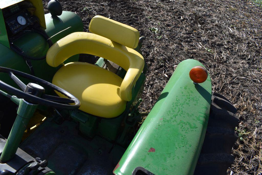 John Deere 4020 Diesel 2WD Tractor, 1178 Hours Showing, 18.4x34 Tires at 95%, Power Shift, Open