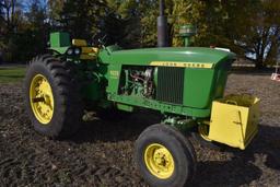 John Deere 4020 Diesel 2WD Tractor, 1178 Hours Showing, 18.4x34 Tires at 95%, Power Shift, Open