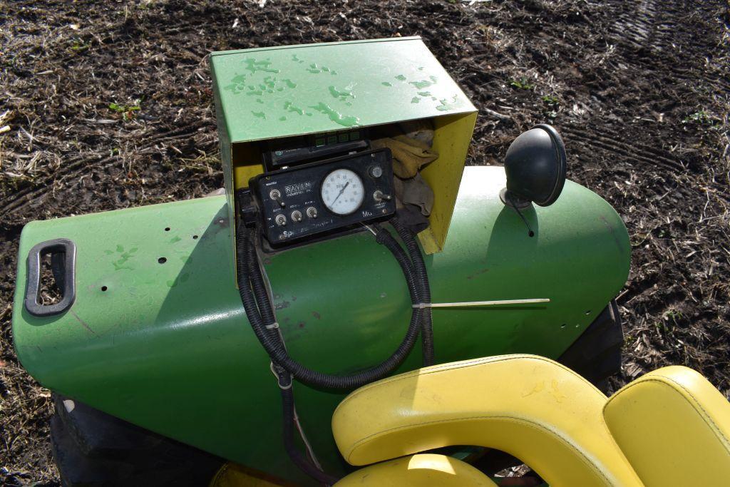 John Deere 4020 Diesel 2WD Tractor, 1178 Hours Showing, 18.4x34 Tires at 95%, Power Shift, Open