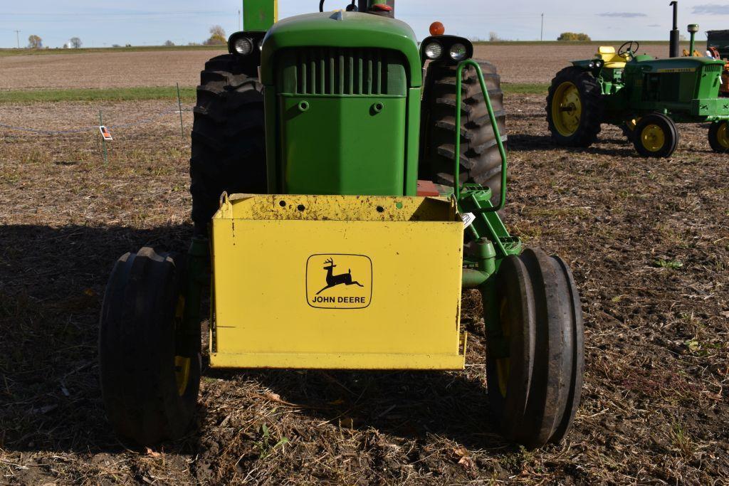 John Deere 4020 Diesel 2WD Tractor, 1178 Hours Showing, 18.4x34 Tires at 95%, Power Shift, Open