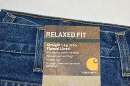 (4) Carhartt Men's Pants Size 34x30
