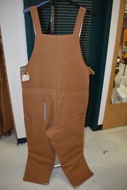 Carhartt Bib Overalls Fully Insulated Size 38x30