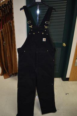 Carhartt Bib Overalls Arctic Lined Legs Only Size 48x32