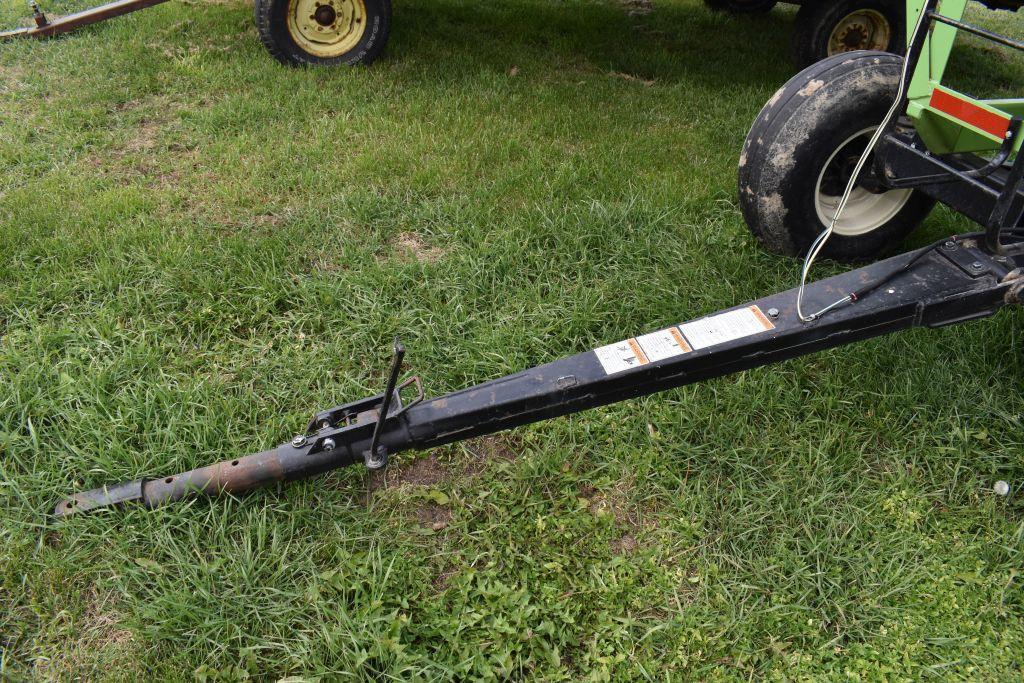 Parker 2600 Gravity Flow Wagon 400 Bushel, Sight Glass, 11 Ton Running Gear, Flotation Tires