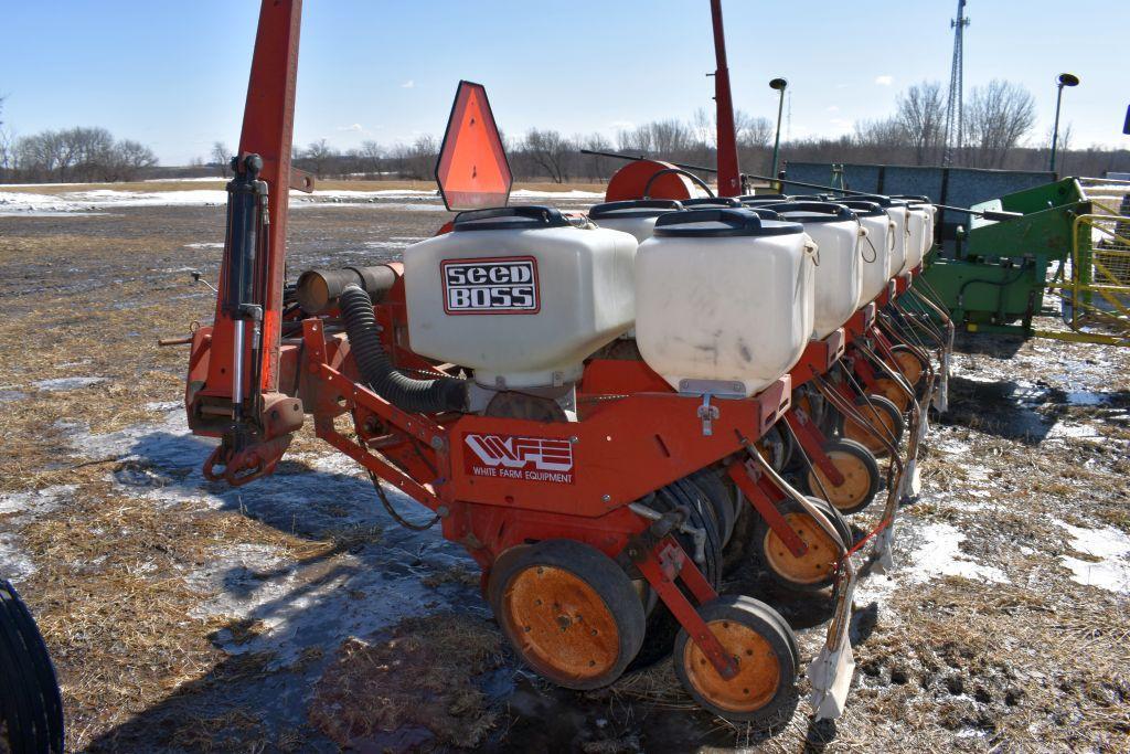 White 5100 Seed Boss Planter, 6 Row 30", Insect.,