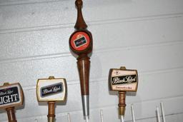 Carling Black Label Beer and Black Label Light Beer Tap Handle Markers (4 Total)