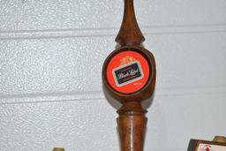 Carling Black Label Beer and Black Label Light Beer Tap Handle Markers (4 Total)