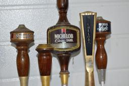Michelob Beer, Light, Classic Dark Beer Tap Handle Markers (6 Total)