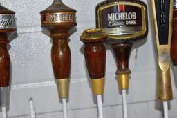 Michelob Beer, Light, Classic Dark Beer Tap Handle Markers (6 Total)