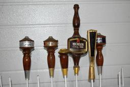 Michelob Beer, Light, Classic Dark Beer Tap Handle Markers (6 Total)