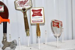 Miller High Life Beer Tap Handle Markers (4 Total)