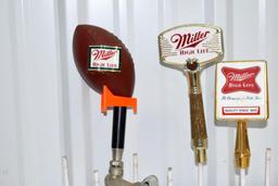 Miller High Life Beer Tap Handle Markers (4 Total)