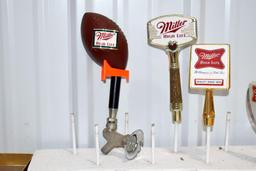Miller High Life Beer Tap Handle Markers (4 Total)