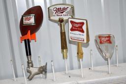 Miller High Life Beer Tap Handle Markers (4 Total)