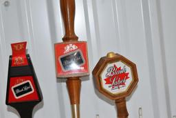 Black Label Tap Handle Markers (4 Total)