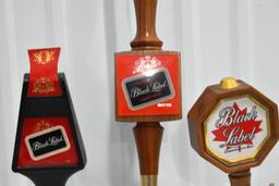 Black Label Tap Handle Markers (4 Total)