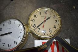 (2) Boxes Of Electric Clocks