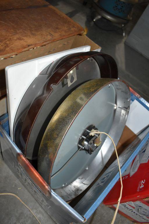 (2) Boxes Of Electric Clocks