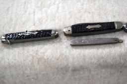 Pocket Knives,Thimbles,Whistles and Tack Pins