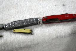 Pocket Knives,Thimbles,Whistles and Tack Pins