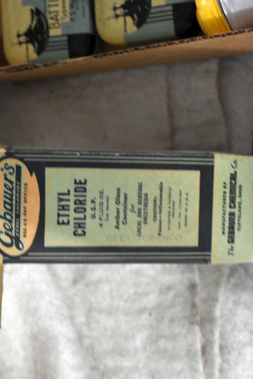 Assorted Advertising Tins