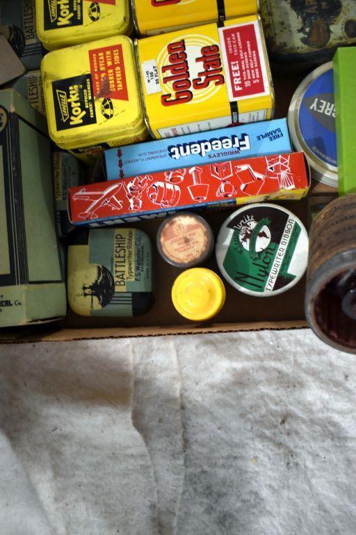 Assorted Advertising Tins