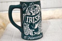 Irish Hamm's "O'Hamm's Salutes the Irish" Stein