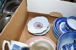 Creamers And Sugar, Cups And Saucers