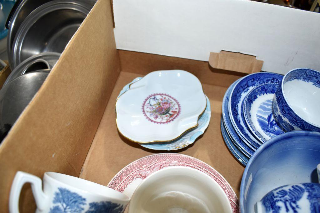 Creamers And Sugar, Cups And Saucers