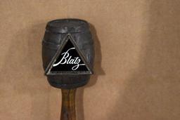 Blatz Beer Barrel Tap Handle Marker