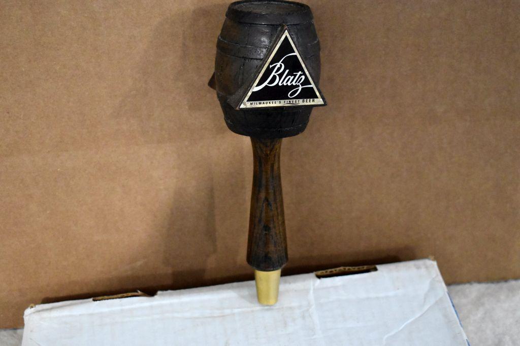 Blatz Beer Barrel Tap Handle Marker